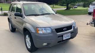 Clean 2001 Ford Escape XLT Sold