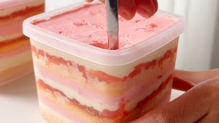 Peach Jar Cake by U- Taste 4,742 views 6 months ago 7 minutes, 8 seconds