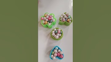 pearl reverse cookie cutter star and flower set|Moti reverse doimand effect video|Beads reverseoddly