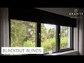 Blackout Blinds with Side Tracks - Hidden When Not in Use