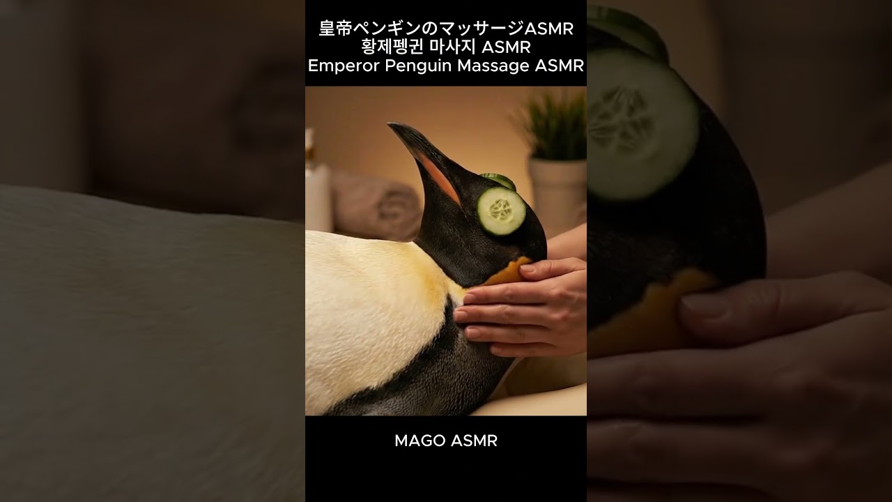 Emperor Penguin Massage ASMR 