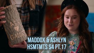 ALL MADDOX & ASHLYN SCENES | HSMTMTS s4 | PT.17