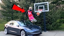 INSANE Make This Dunk, Win $100!