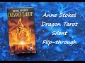 Anne stokes dragon tarot  silent flipthrough
