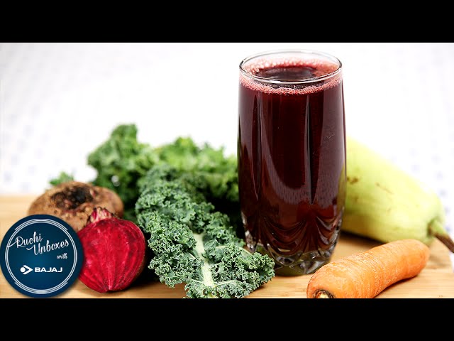 Vegetable Juice | Healthy And Easy To Make Juice Recipes | Ruchi Unboxes With Bajaj Electricals | Rajshri Food