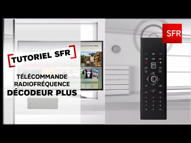 L'INCROYABLE TÉLÉCOMMANDE EN RADIO FREQUENCE DU DECODEUR PLUS - YouTube