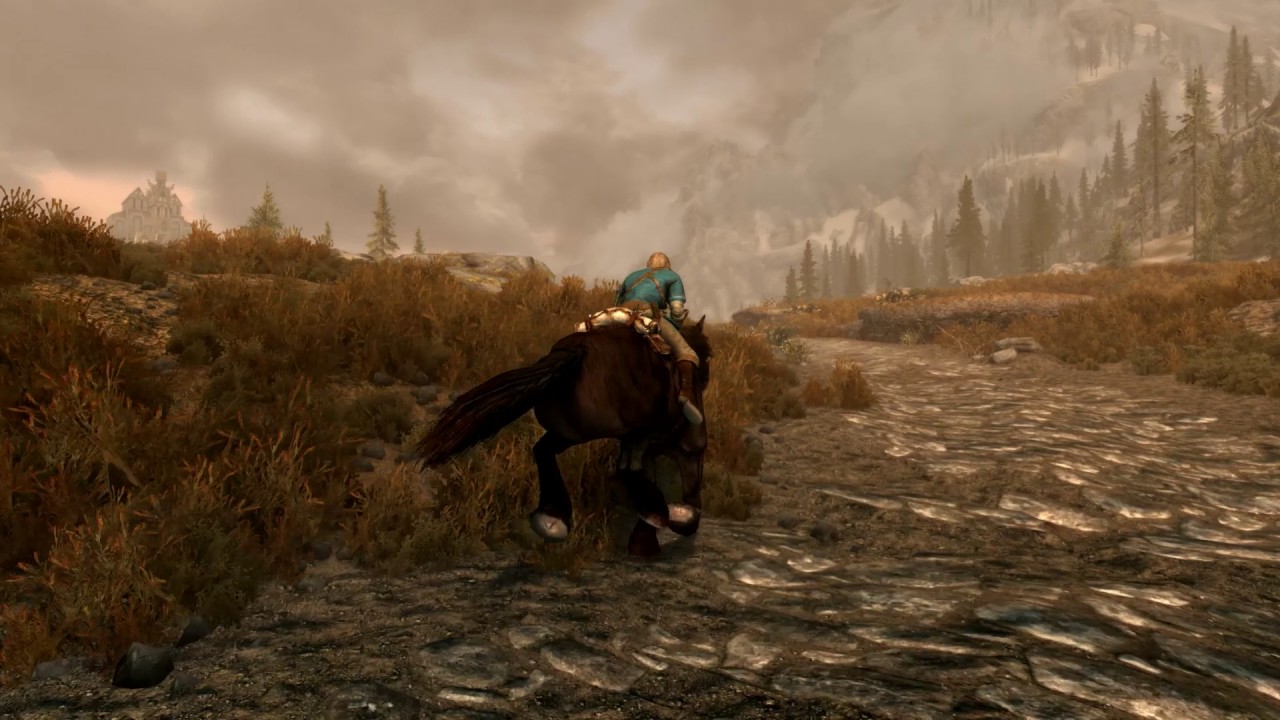 gaming logo Skyrim Switch Trailer