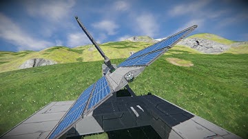 Space Engineer Rotating Solar Panels ( no scripts )