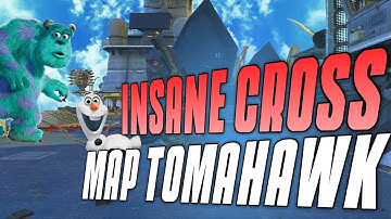 ANOTHER INSANE CROSS MAP TOMAHAWK TRICKSHOT! (First Time Playing CoD 3)