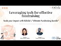 Webinar on Nonprofit CRM : Leveraging tech for effective fundraising | EdZola