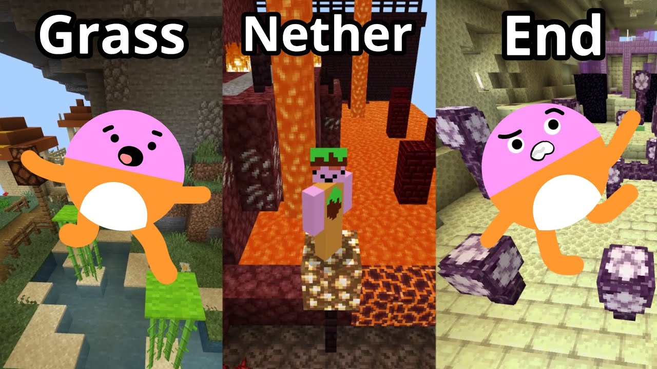 Minecraft parkour dimensions…