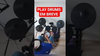 PLAY DRUMS COVER EM BREVE #drums #drummer #drumcover #drum #drumming #playdrum