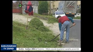 2004 - Sokolov: 2004 - Sokolov: Město zavede bezplatné výpůjčky pozemků (TV Západ)