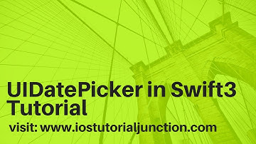Select date from datepicker using Swift in ios app development