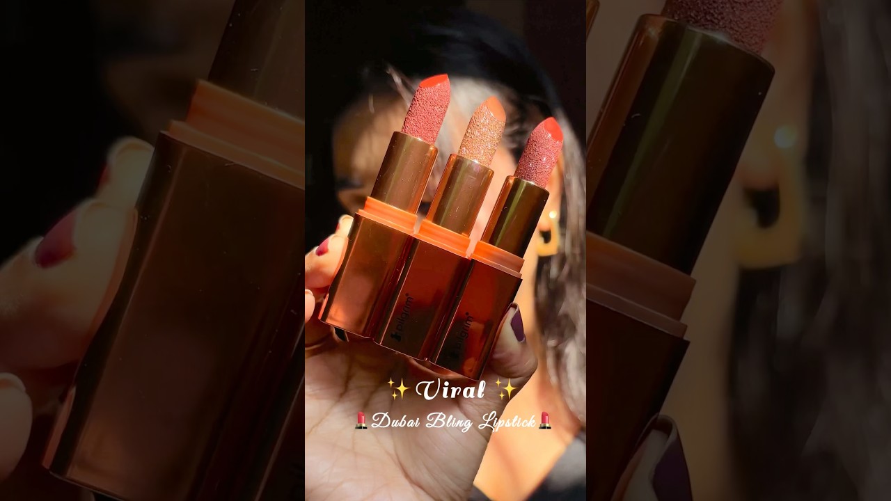 Viral Dubai Bling Lipstick 💄 