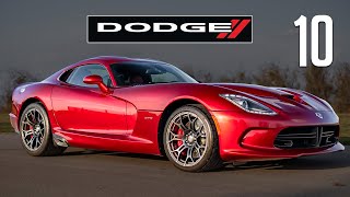 The Top 10 Most Powerful Dodge Muscle Cars Ever Built