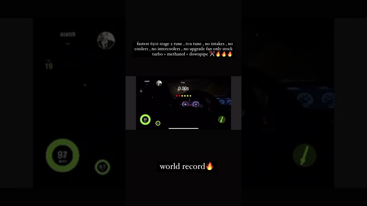 fastest bmw 650i in the GCC  stage 2+ tuned in concord tuning