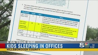 DCF foster care contractor admits more kids slept in Hillsborough offices than reported