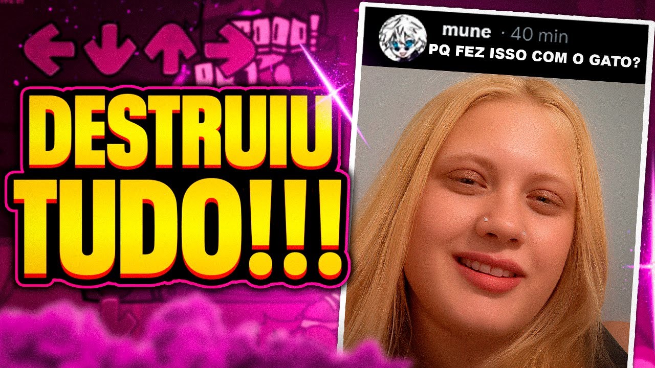 FOI ATACAR O EX-NAMORADO E SOBROU PARA O GATO DE ESTIMAÇÃO...