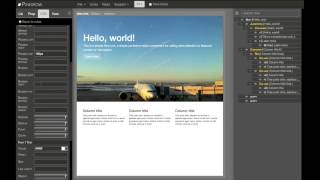 Using variables to create customisable designs with Pinegrow Web Designer