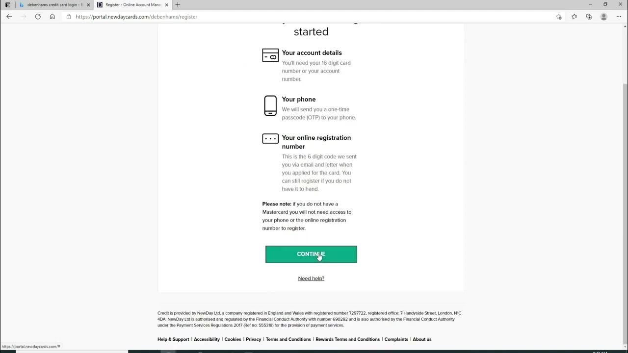 How To Login Debenhams Credit Card Account In Online?? Watch Step By