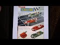 SCALEXTRIC 1960 first catalogue not much yet but by '63 wow ! vintage slot cars.