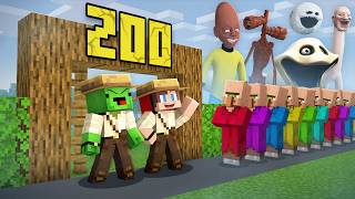 Download lagu JJ and Mikey Opened MOB ZOO in Minecraft - Maizen