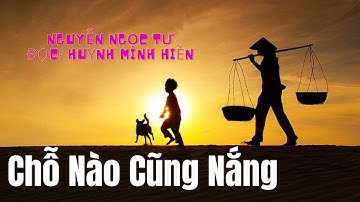 Chỗ Nào Cũng Nắng - Nguyễn Ngọc Tư || Đọc: Huỳnh Minh Hiền