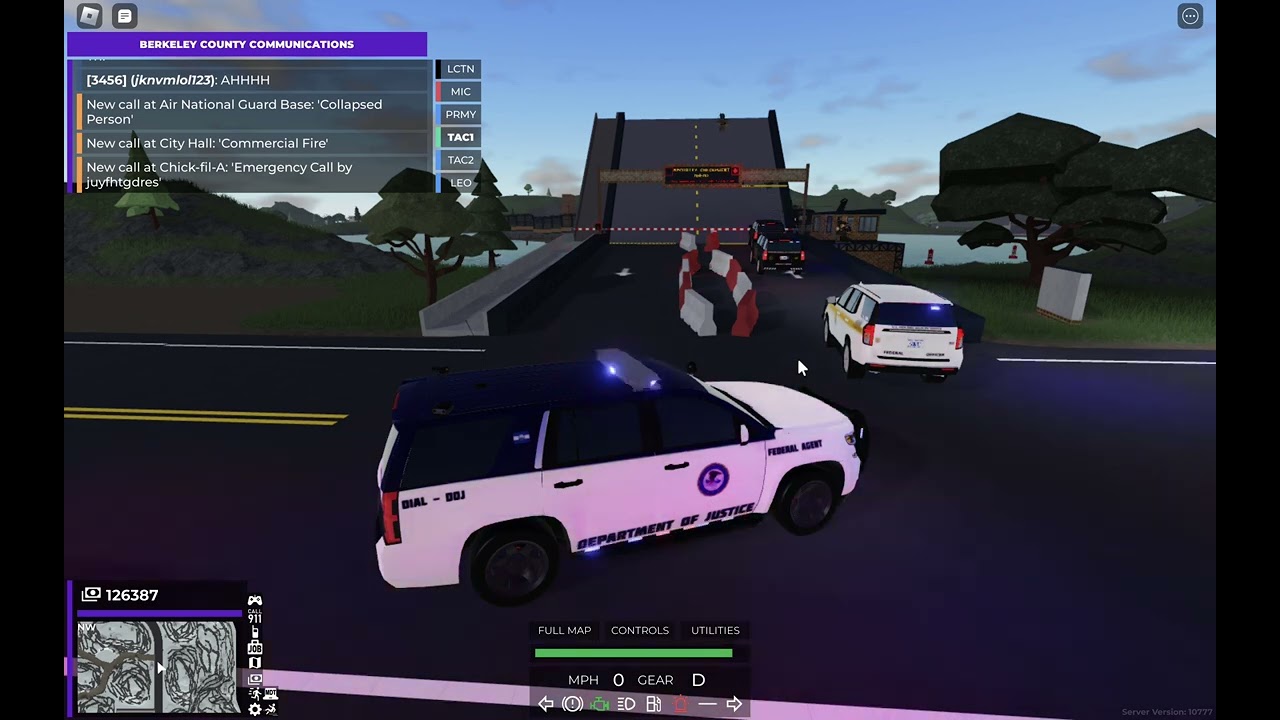 FWS CBI Security Forces Department Of Justice Convoy Berkeley County 