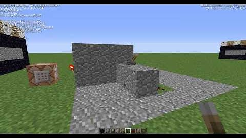 1.8 snapshot Redstone/command block tricks piston