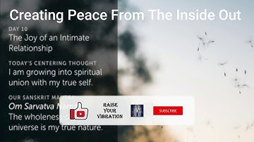 Day 10 | Creating Peace from the Inside Out | 21-Day Meditation Challenge | Deepak and Oprah
