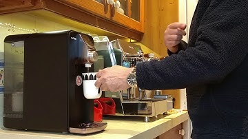 Using the Osmio Zero for a coffee