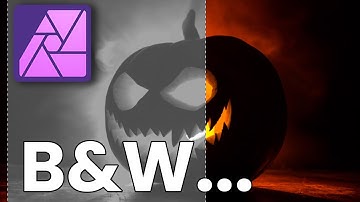 Affinity Photo Colour To Grayscale | How To Tutorial | Multiple Ways