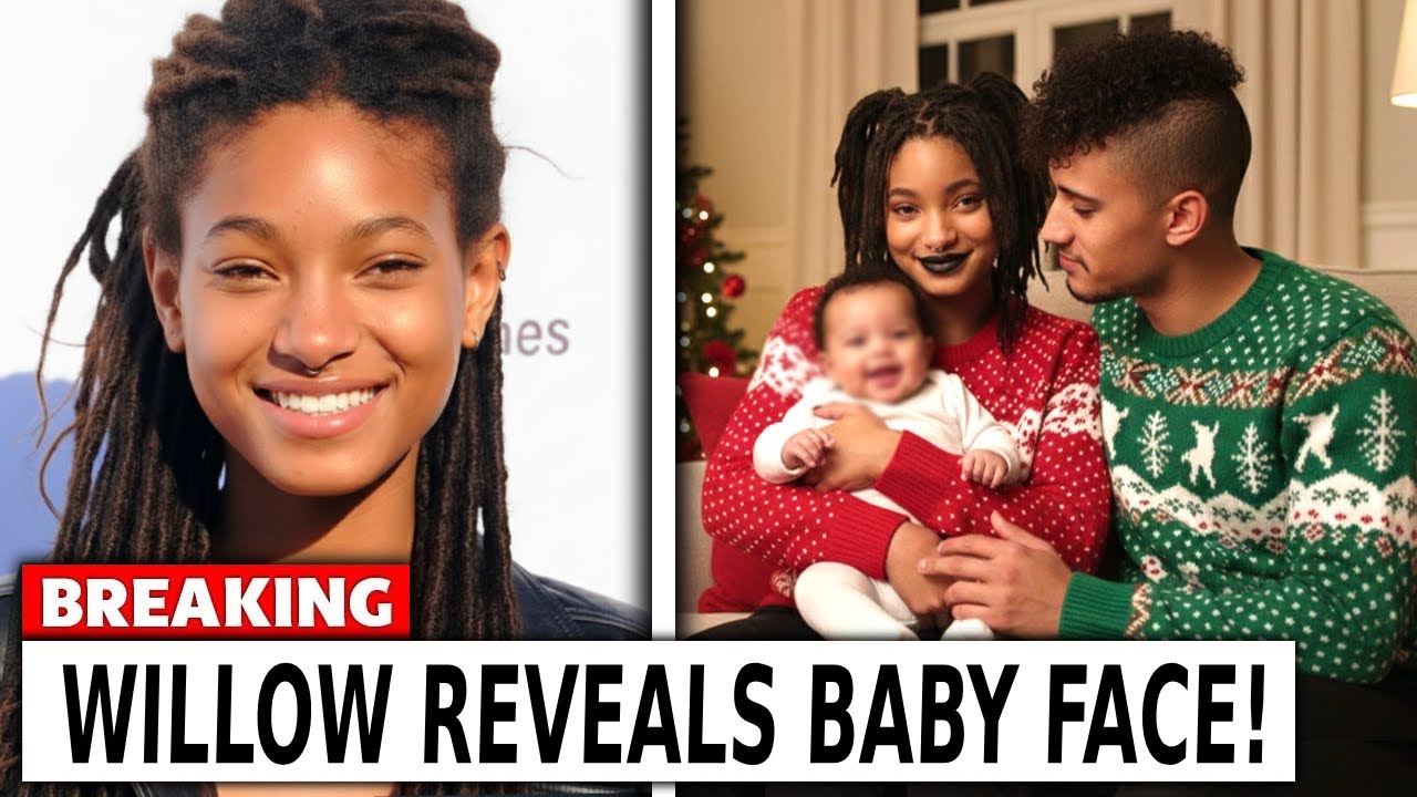 Уиллоу Смит наконец-то показала личико своего малыша в канун Рождества, и оно просто очаровательно!