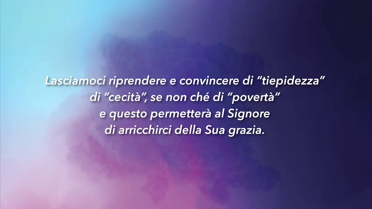 Meditazione Calendario "Parole di Vita" del 6 Gennaio 2019 - YouTube