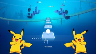 Tiles Hop - Pikachu Pokémon Song 🎵⚡ (Widescreen) 📺 screenshot 4