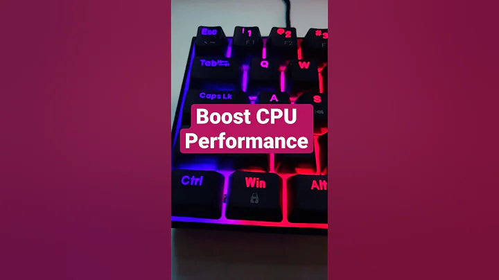 Boost CPU Performance in any PC Game