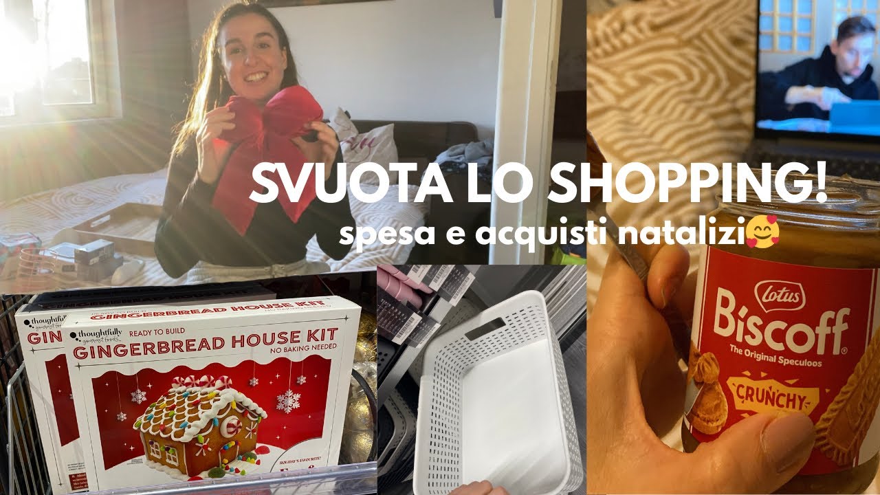 SVUOTA LO SHOPPING 🛍️ edizione natalizia❤️🎀