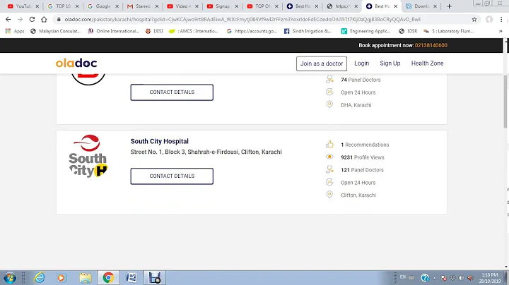 TOP 10 HOSPITALS IN KARACHI TOP ON WORLD