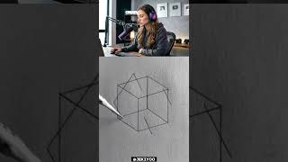 How to Draw 5D Cube! 🤯