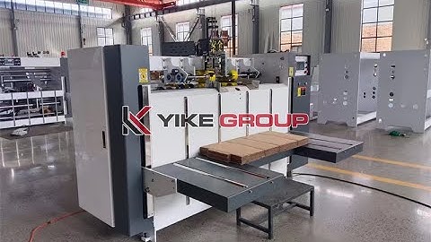 YIKE GROUP YK-2000 Semi Auto Stitching Machine - Single Piece Cardboard