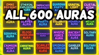 How to Get ALL 600 AURAS  FIND THE AURAS Roblox screenshot 5