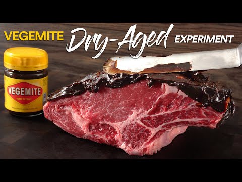 I DRY AGED Steaks in VEGEMITE and this happened!