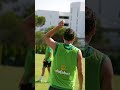 🎥✅ First training session in Portugal