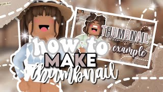 How To Make an AESTHETIC THUMBNAIL ON MOBILE !! ✧ screenshot 4