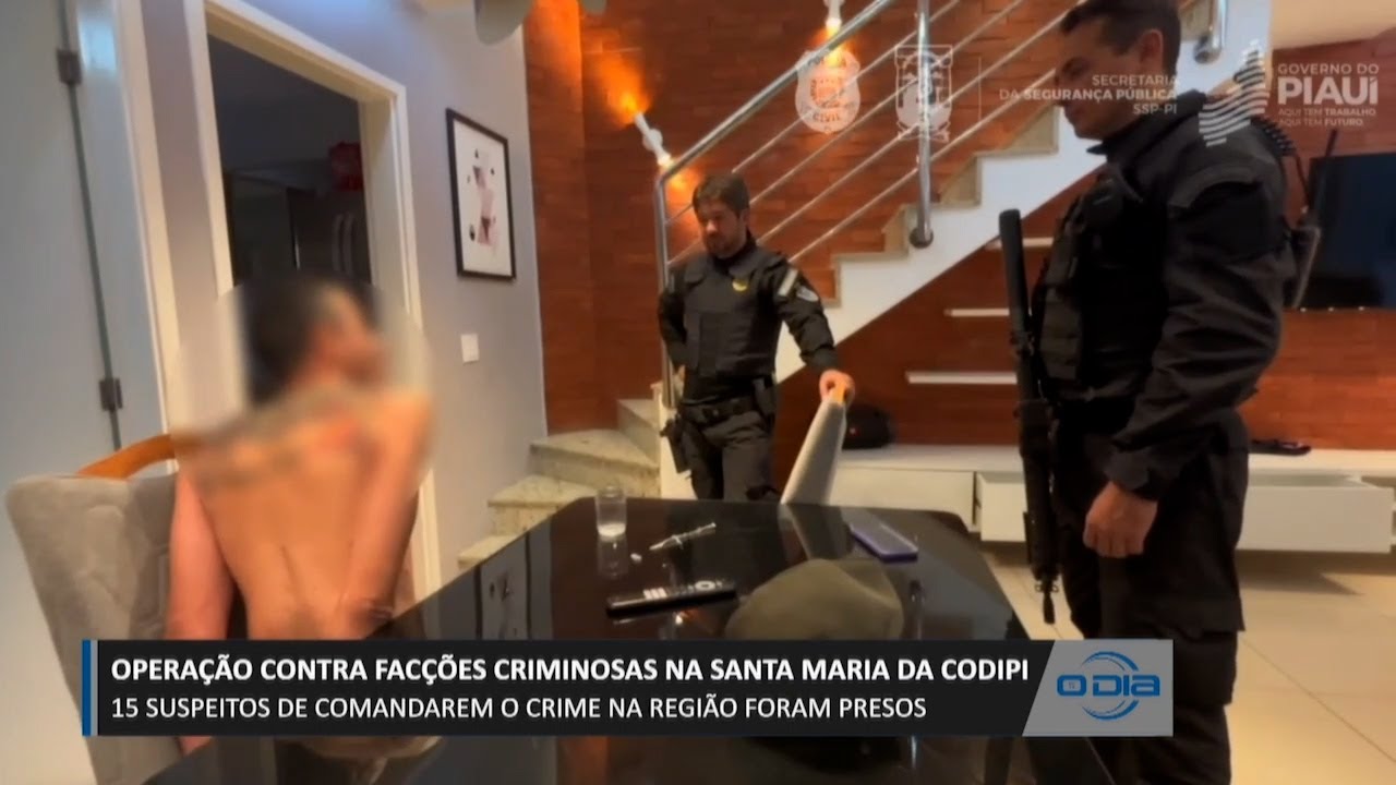 15 suspeitos de comandar crime na Santa Maria da Codipi são presos 14 12 2023