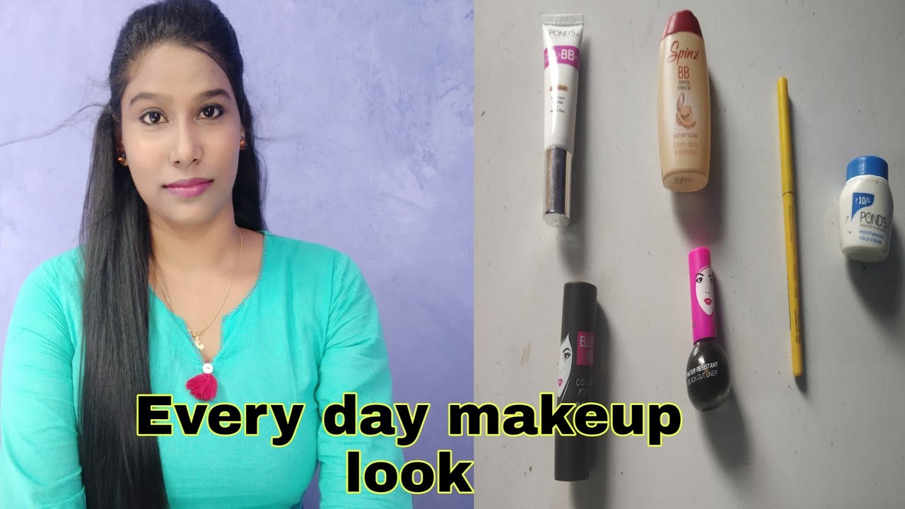 Everyday Makeup look/affordable products/College and office makeup look/Meet with ishu