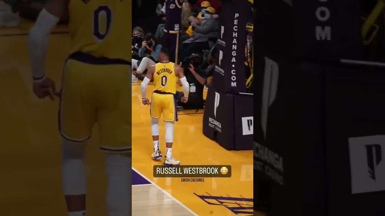Russell Westbrook Caught A Crazy Body Shorts