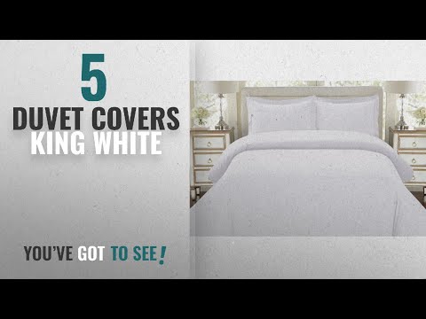 top-10-duvet-covers-king-white-[2018]:-hc-collection-1500-thread-count-egyptian-quality-duvet-cover