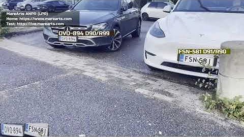 🇪🇺 MareArts ANPR LPR license plate detection and recognition for EU countries #anpr #lpr #alpr